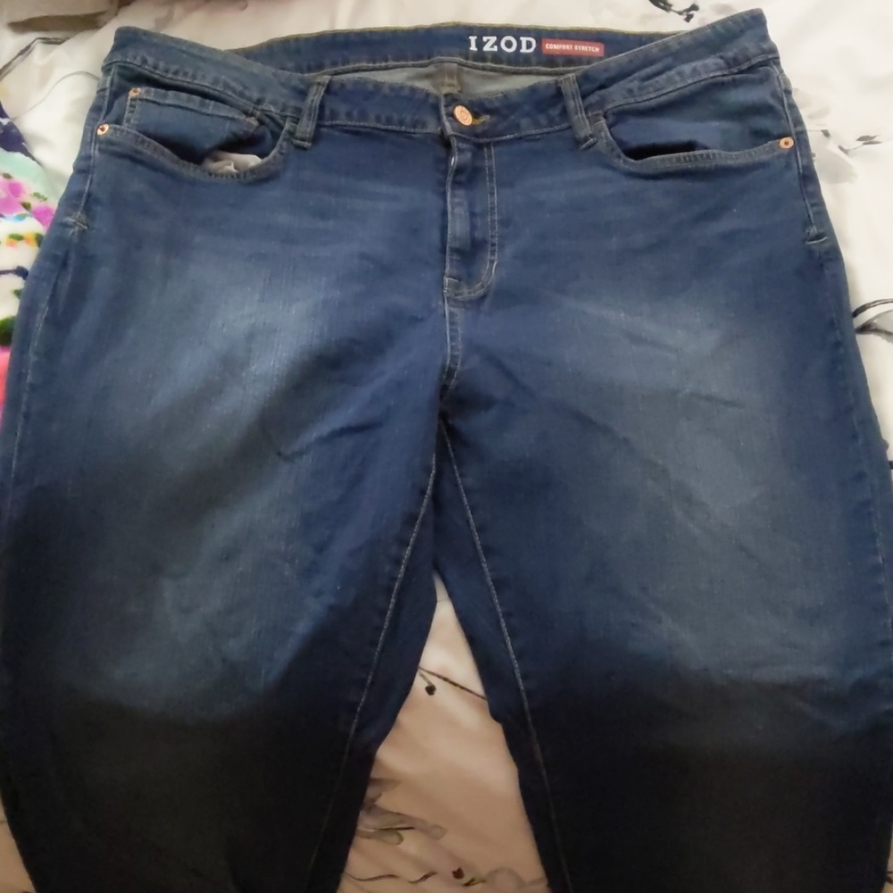 Comfort slim straight jeans